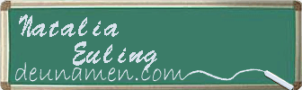 Natalia Euling Visitenkarte